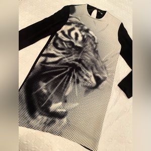 Holly Fulton Tiger Long sleeve Dress